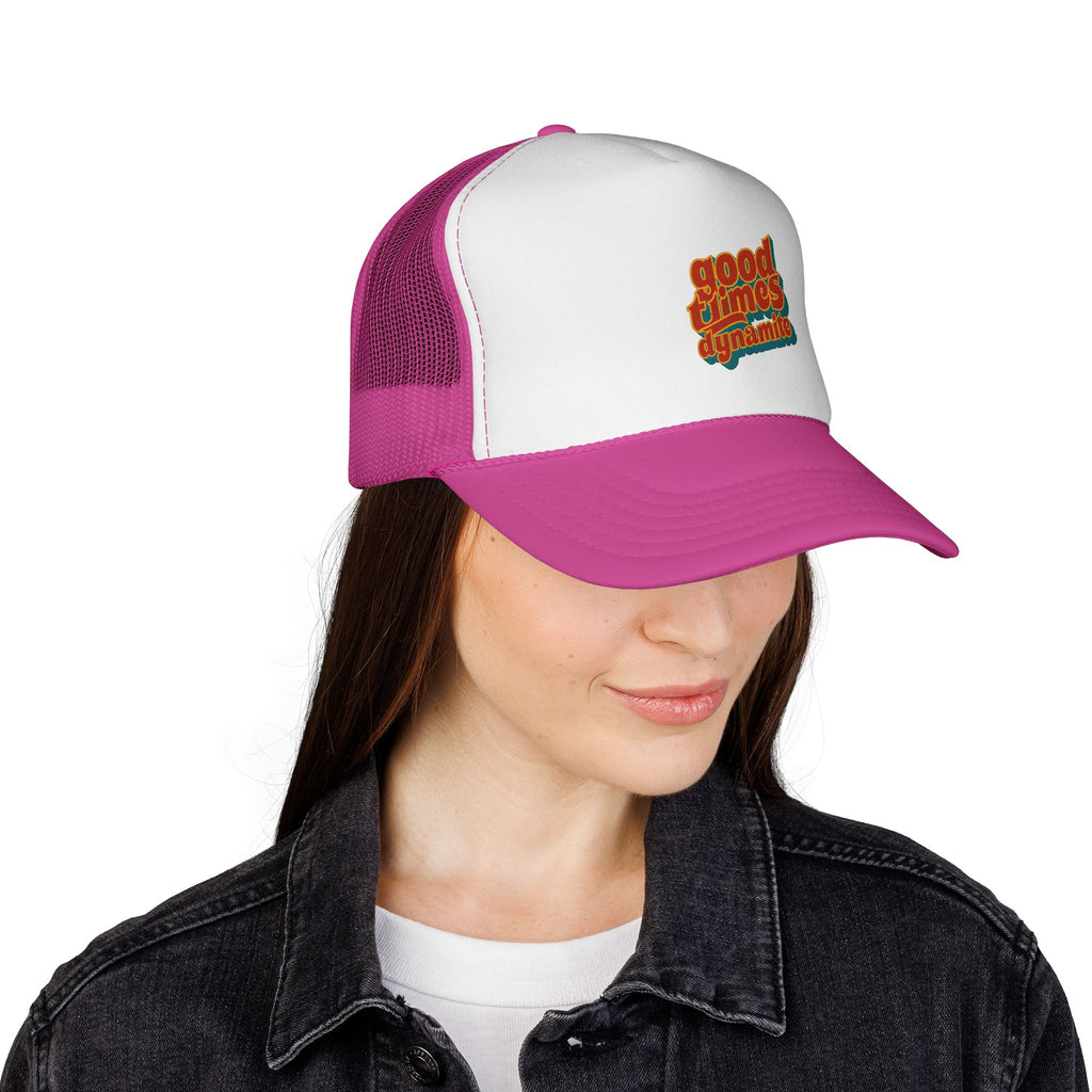 Trucker Caps Retro Soul Power Tee - 70s Classic Sitcom Vibes