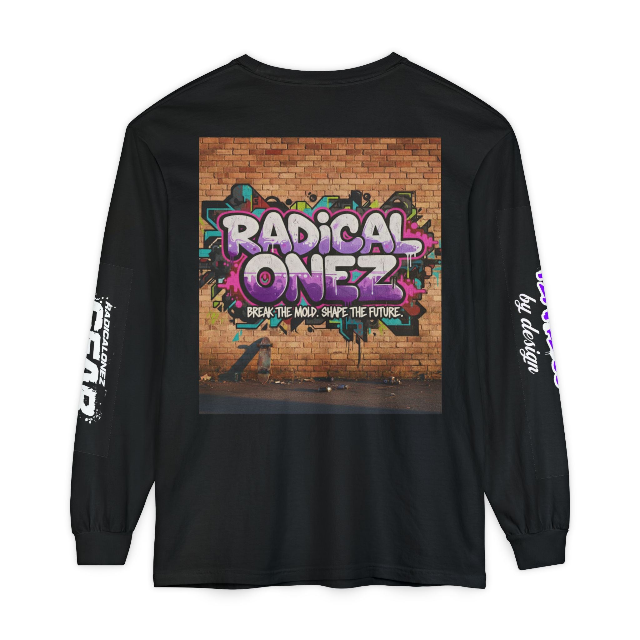 Walk By Faith Long Sleeve Tee — Graffiti "Radical Onez" Christian Streetwear