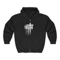 Faith-Inspired Full Zip Hoodie for Spiritual Journeys, Christian Fashion, Positive Vibes, Perfect for Fall, New York Inspired