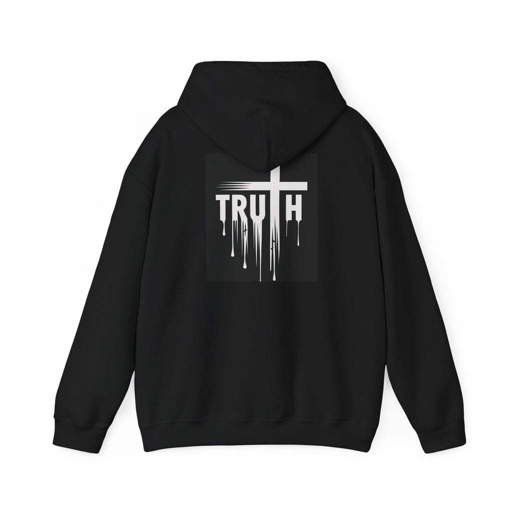 Save and Redeemed Christian Hoodie, Truth Graphic Unisex Sweatshirt for Believers, Gift for Church Group, Salvation Reminder, Gospel Share