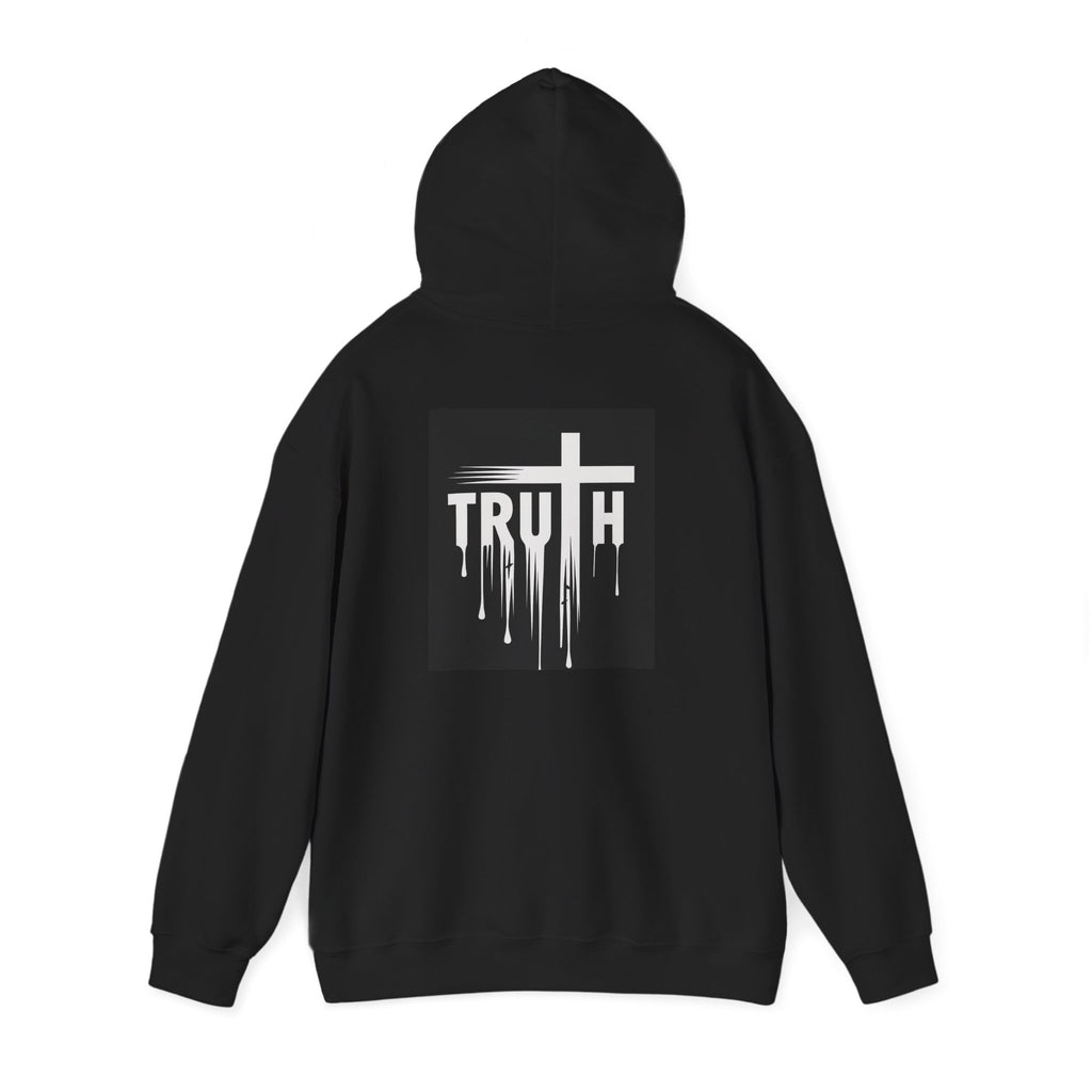 Save and Redeemed Christian Hoodie, Truth Graphic Unisex Sweatshirt for Believers, Gift for Church Group, Salvation Reminder, Gospel Share