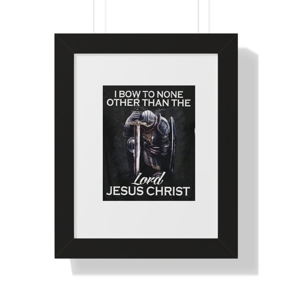 Framed Vertical Poster