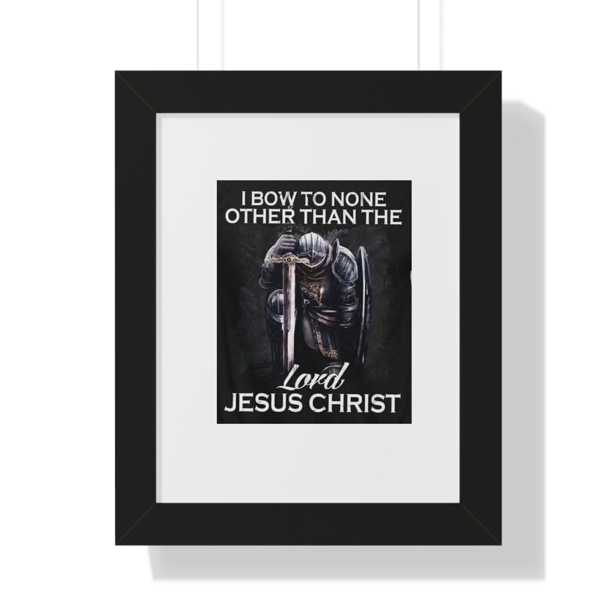 Framed Vertical Poster