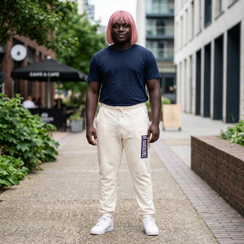 Be Brave/Be Kind Sweatpants — Garment-Dyed Fleece Joggers