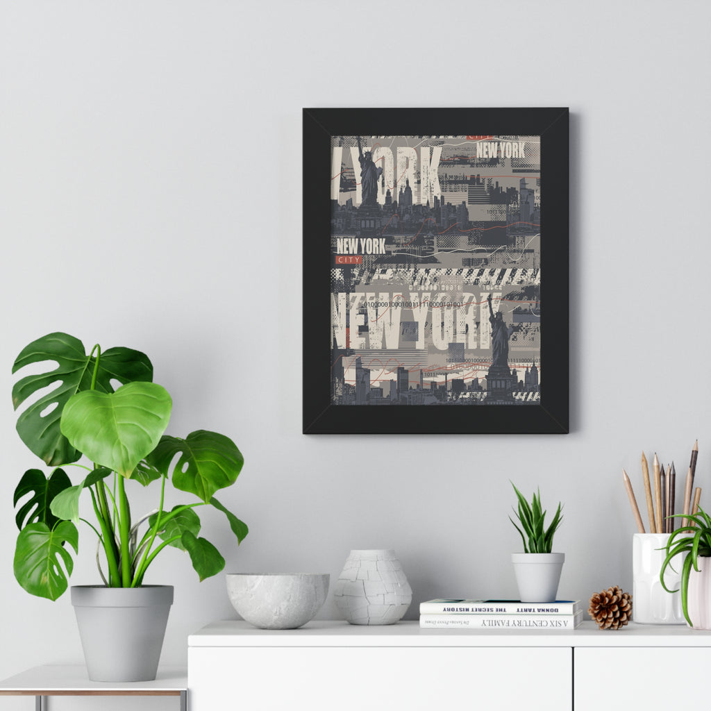 Framed Vertical Poster