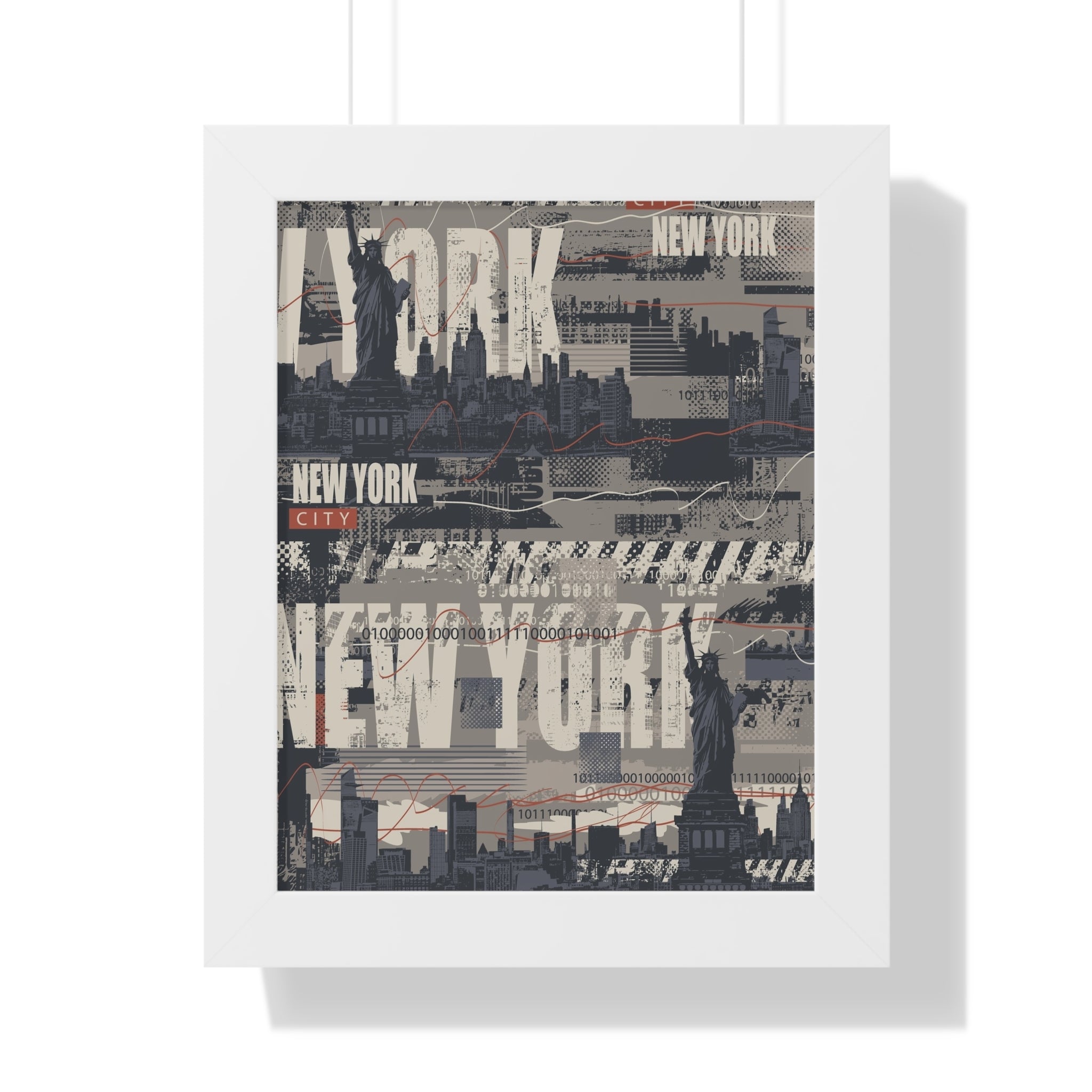 Framed Vertical Poster