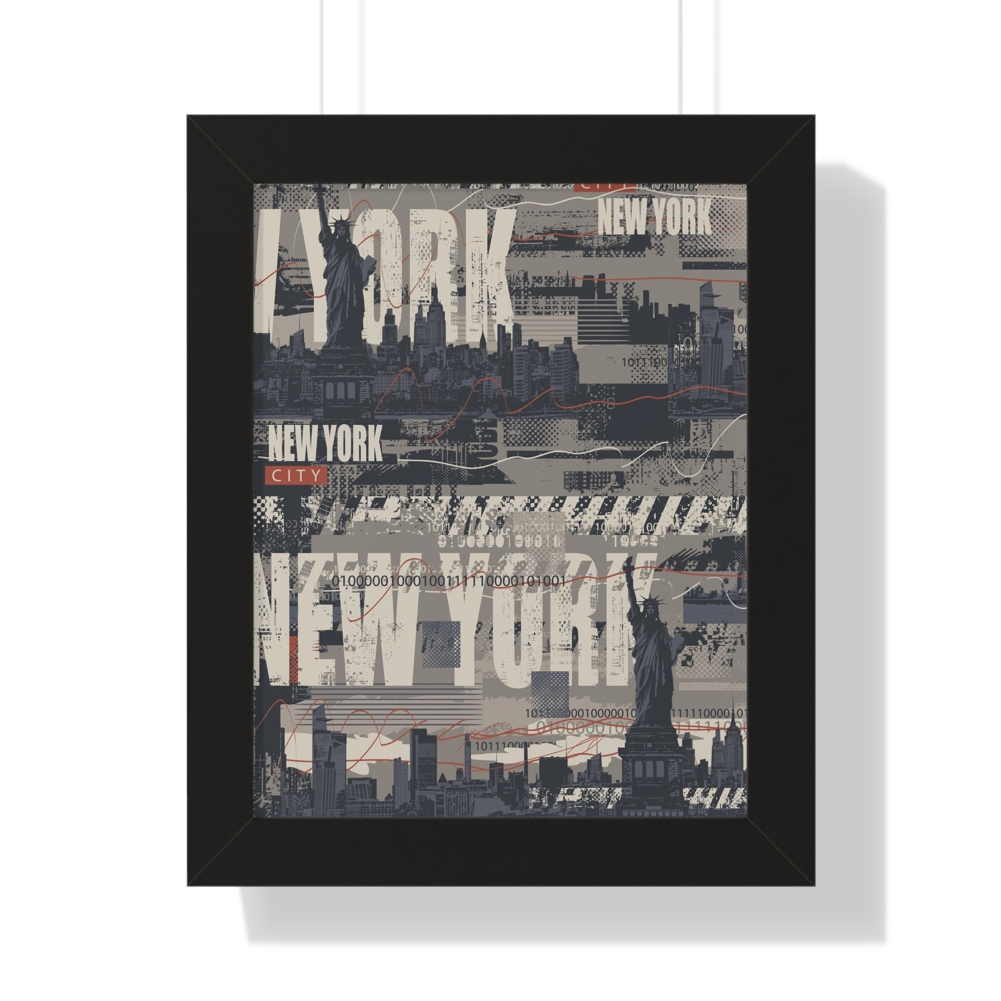 Framed Vertical Poster
