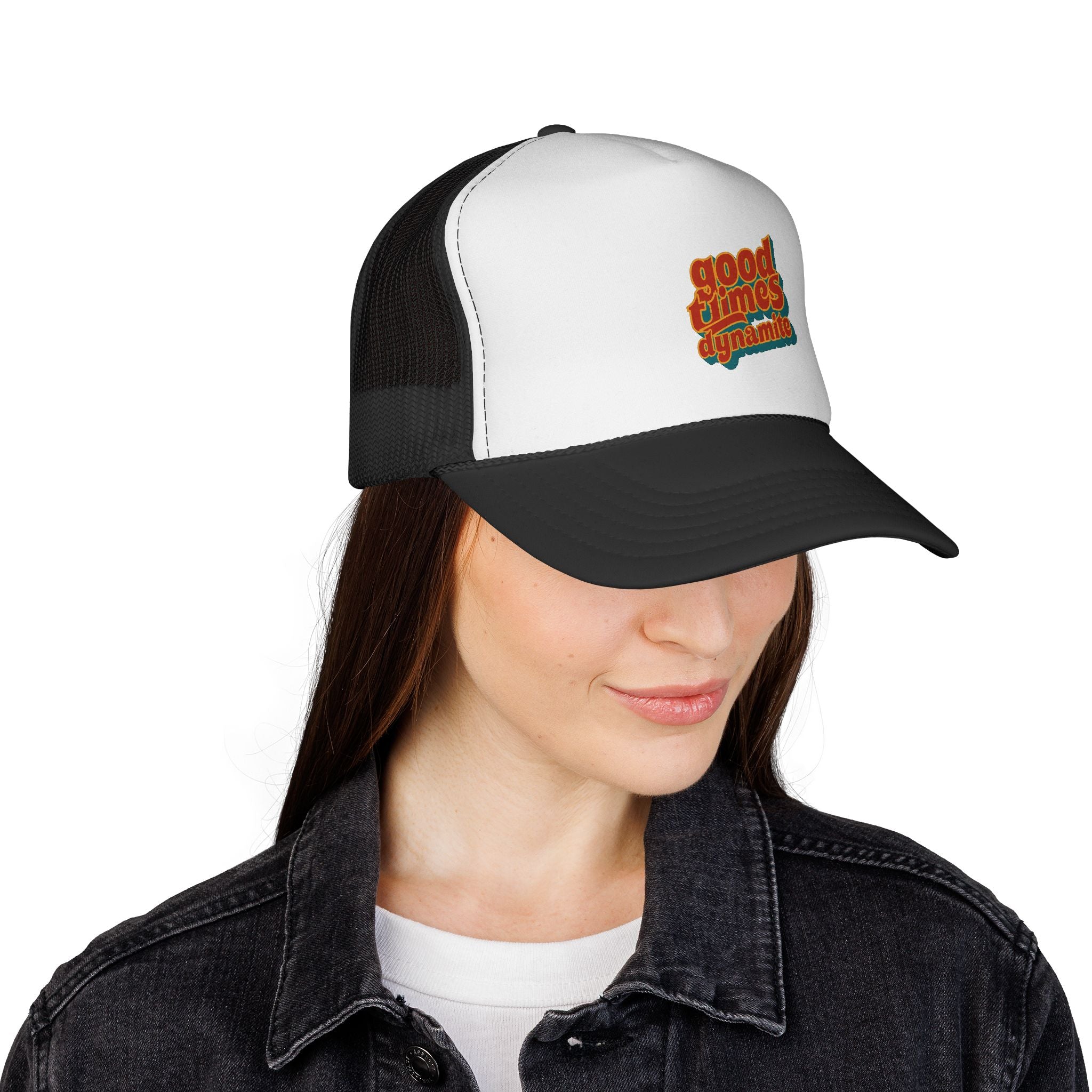 Trucker Caps Retro Soul Power Tee - 70s Classic Sitcom Vibes