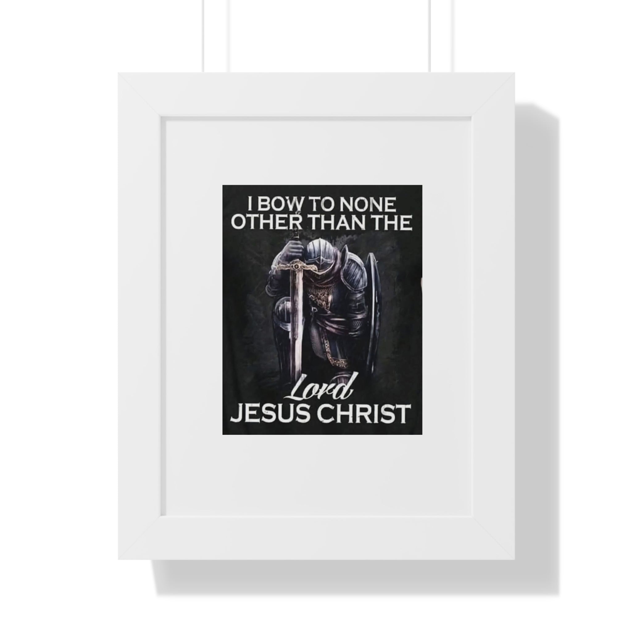 Framed Vertical Poster