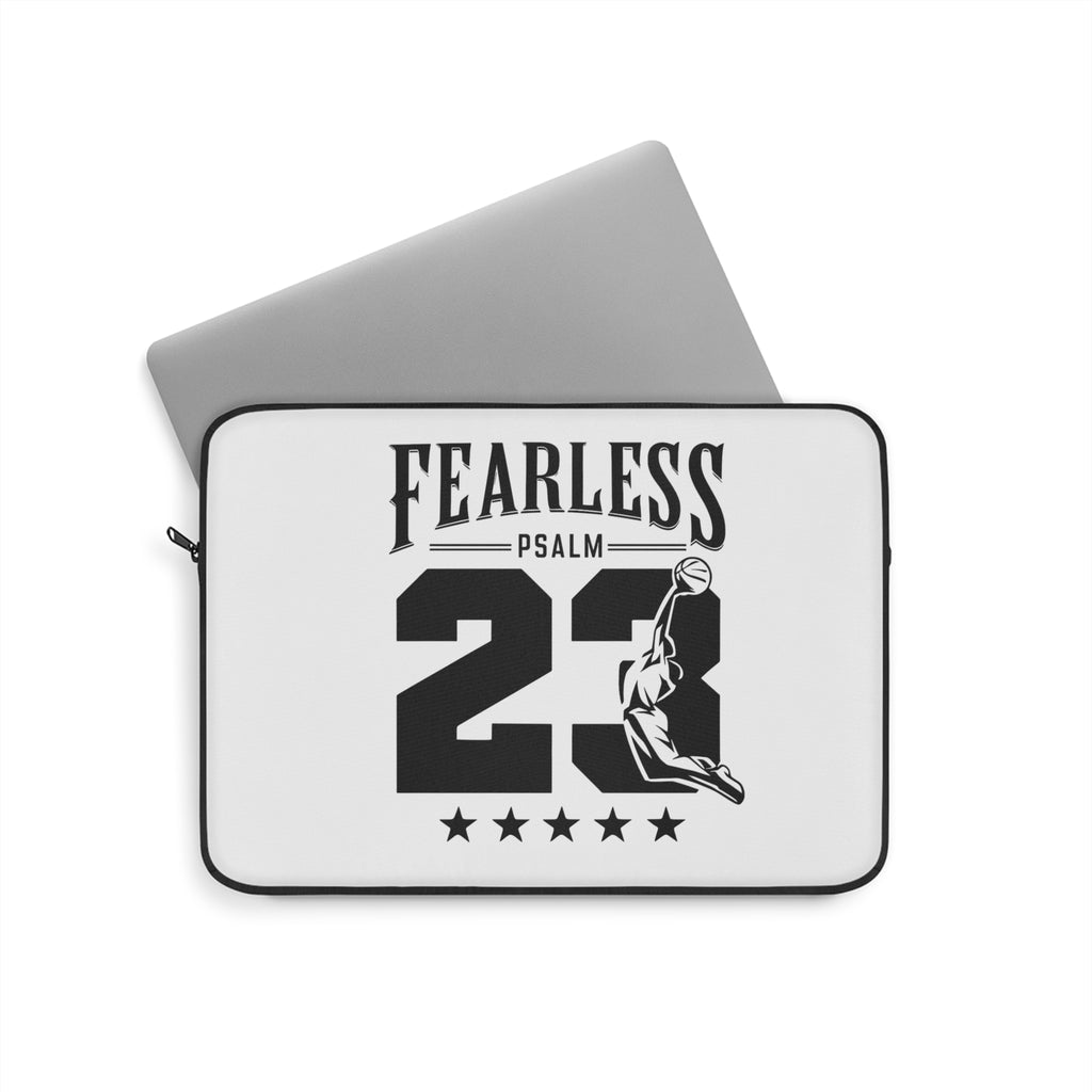 (TikTok)Laptop Sleeve with Psalm 23 Fearless Design"I walk through the valley fearless — Psalm 23 reminds me who walks with me. 🙏