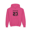 Fearless Youth Hoodie - Psalm 23 Inspirational Sweatshirt, Christian Apparel, Motivational, Gift for Teens, Worship Wear,