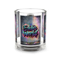 Glass Mug,Eddie World Splash Painted With Imagination,